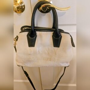 DKNY Hutton Purse in Black and Khaki